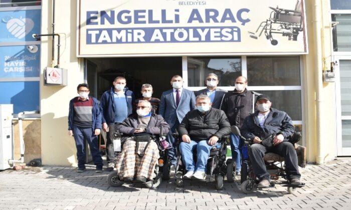 Malatya’da engellilerin araçları ücretsiz tamir ediliyor