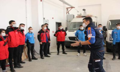 Sivas’ta afet ve acil durumlara karşı gönüllüler artıyor