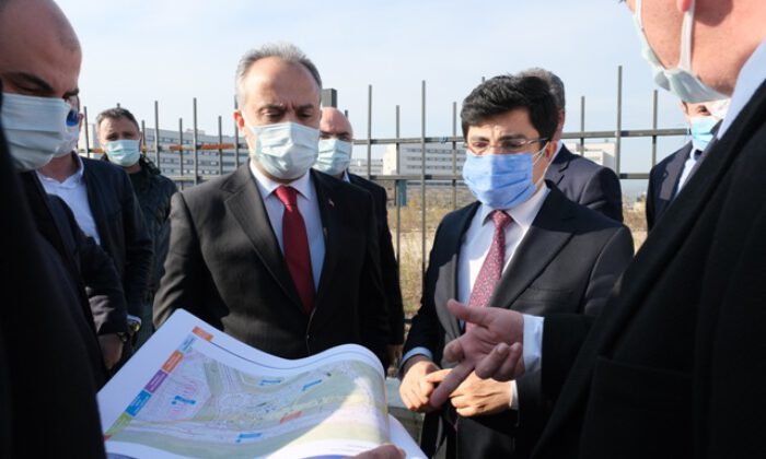 Bursa Şehir Hastanesi hattında imalat başlıyor
