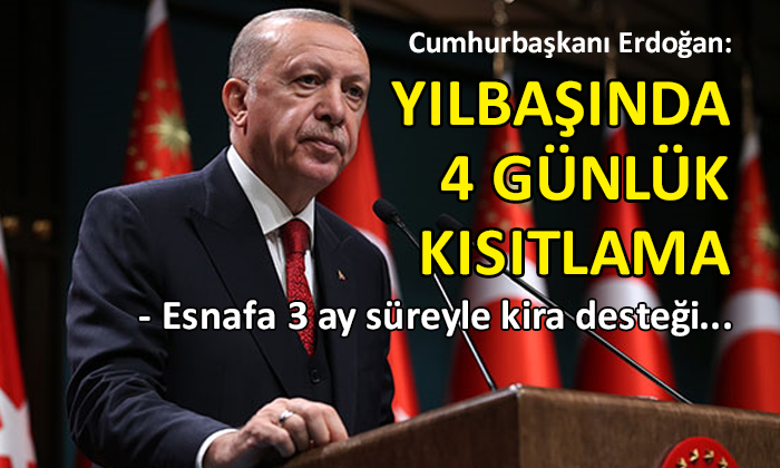 Cumhurbaşkanı Erdoğan, yeni destek paketini açıkladı