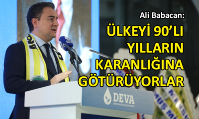 Ali Babacan: Bu ülkeyi çetecilere bırakmayacağız
