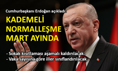 Erdoğan’dan ‘normalleşme takvimi’ açıklaması