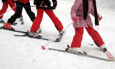 Minik kayakçılar Uludağ’da yarıştı
