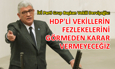 İYİ Parti, HDP’li vekiller için ağız değiştirdi!   