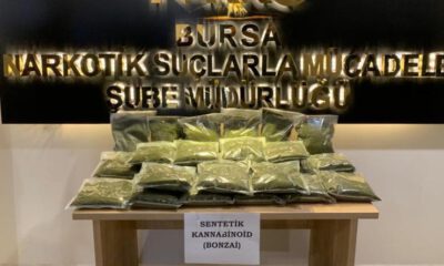 Bursa’da uyuşturucu operasyonu: 36 kişiye tutuklama