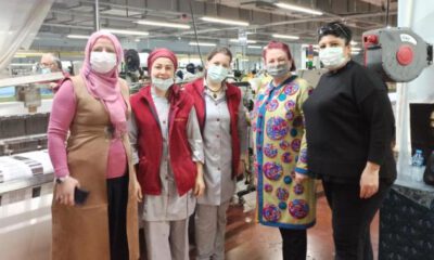 İYİ Partili kadınlardan fabrika çalışanlarına anlamlı jest