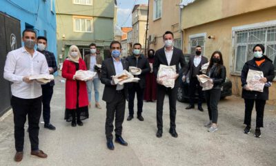 Bursa’da AK Gençler ramazan sevincini paylaşıyor