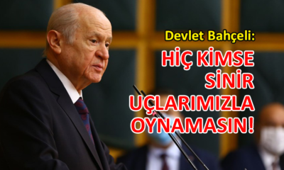 MHP lideri Bahçeli esti gürledi!