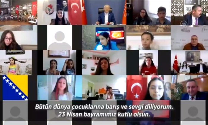 Kılıçdaroğlu, 23 Nisan dolayısıyla çocuklarla çevrim içi bayramlaştı