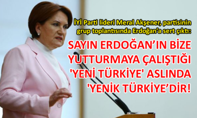 Meral Akşener’den Erdoğan’a ‘vatan’ tepkisi