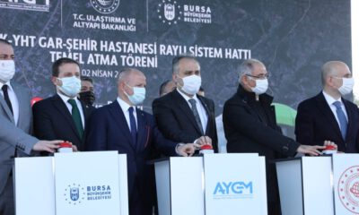 Bursa’da Emek-Şehir Hastanesi hattı temeli atıldı