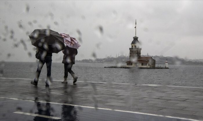 Meteorolojiden Marmara bölgesi için kuvvetli yağış uyarısı