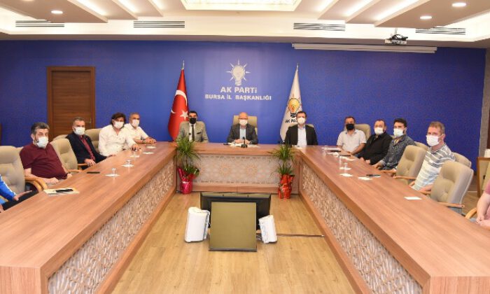 AK Parti Bursa İl Başkanı Gürkan, sektör temsilcileriyle buluştu