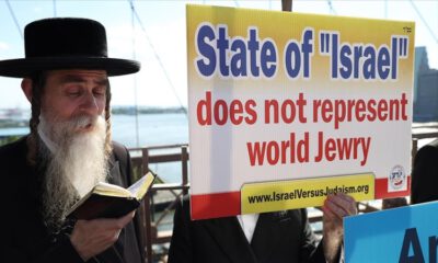 New York’ta Ortodoks Yahudilerinden İsrail’e protesto