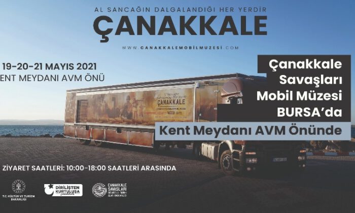 Çanakkale Savaşları Mobil Müze Tırı Bursa’da