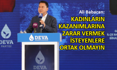 Babacan’dan Danıştay’a ‘İstanbul Sözleşmesi’ çağrısı