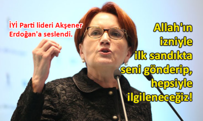 Meral Akşener’den Erdoğan’a sert eleştiri