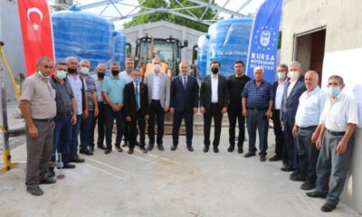 Bursa Büyükşehir’den içme suyuna dev yatırım