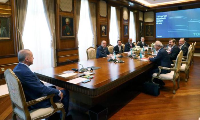 Erdoğan, TOGG Yönetim Kurulu üyelerini kabul etti