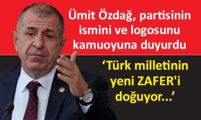Ümit Özdağ, parti ismini ve logosunu paylaştı