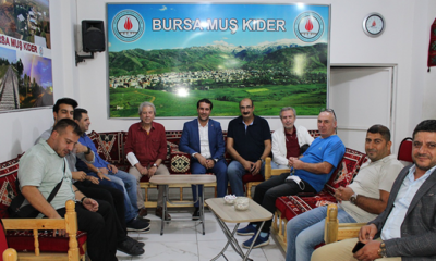 Bursa MUŞ KIDER, yerel basınla buluştu