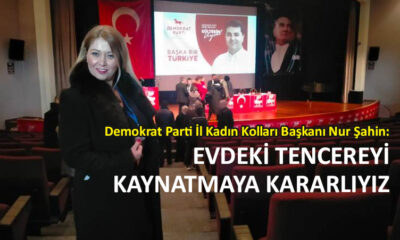 Demokrat kadınlar, Bursa’da sahaya indi!