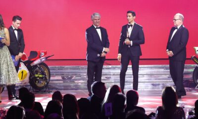 Dünya Superbike şampiyonu Toprak Razgatlıoğlu, ödülünü Monako’da aldı