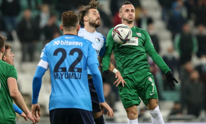 Bursaspor, BB Erzurumspor’u geçemedi: 0-0