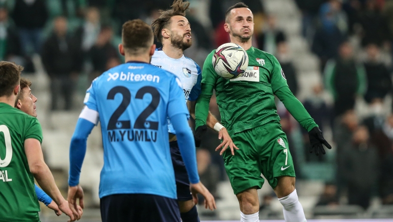 Bursaspor, BB Erzurumspor’u geçemedi: 0-0