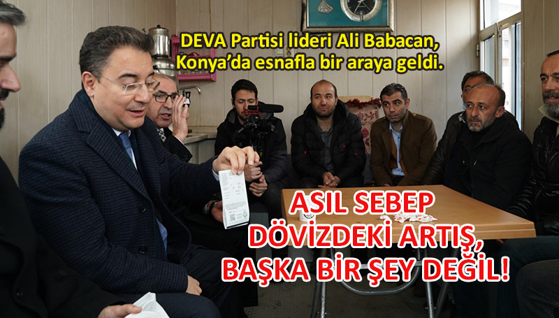 Babacan’dan Konya’da ekonomik analiz