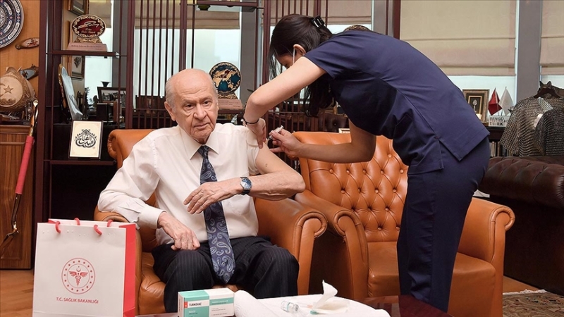 Bahçeli: Yerli ve milli üretimimiz TURKOVAC aşımı oldum!
