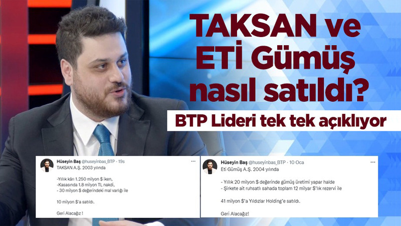 Baş: AKP babalar gibi sattı, biz tek tek geri alacağız