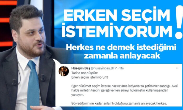 BTP’den ezber bozan ‘erken seçim’ açıklaması