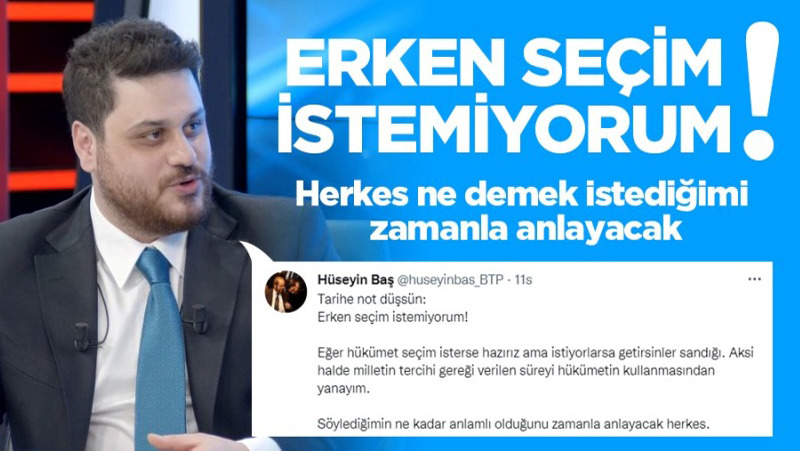 BTP’den ezber bozan ‘erken seçim’ açıklaması