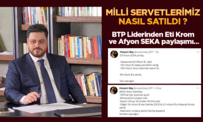 BTP lideri Baş’tan iktidara ‘özelleştirme’ tepkisi