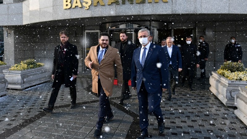 BTP Genel Başkanı Baş’tan Mansur Yavaş’a ziyaret
