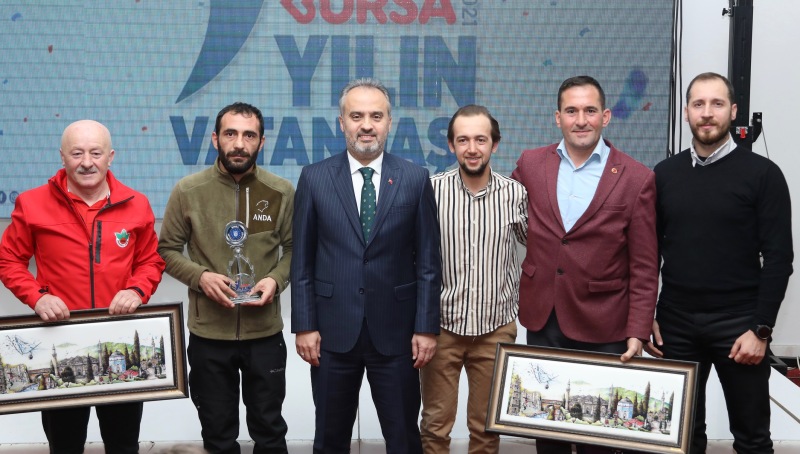 Bursa, yılın ‘örnek’ vatandaşını seçti