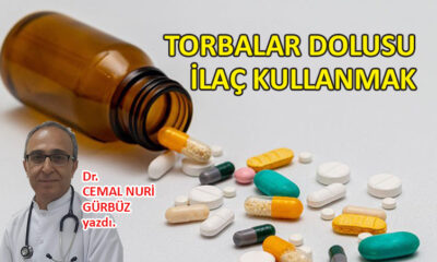 Torbalar dolusu ilaç kullanmak