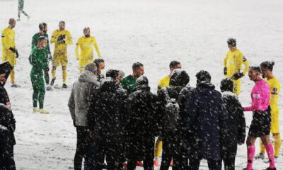 Eyüpspor-Bursaspor karşılaşması yarıda kaldı