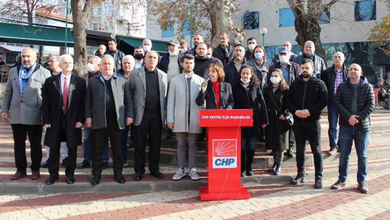 CHP Kestel İlçe Başkanı Hatice Doğan’dan Belediye Başkanı Tanır’a sert tepki