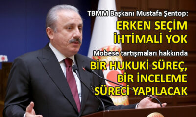 TBMM Başkanı Şentop’tan kritik açıklamalar