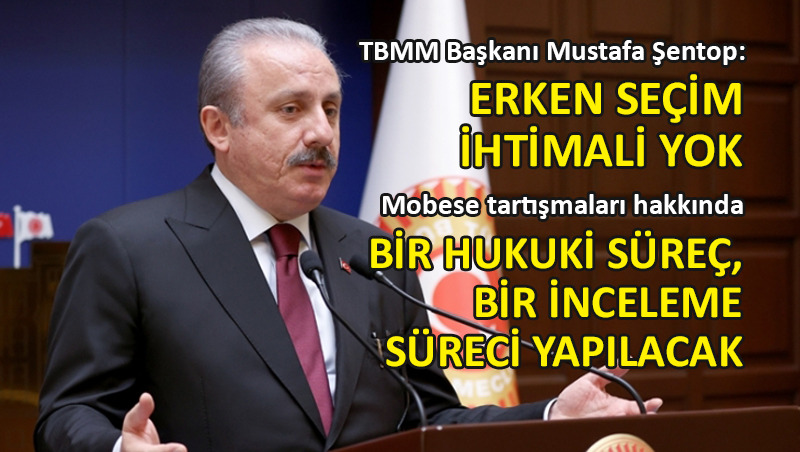 TBMM Başkanı Şentop’tan kritik açıklamalar