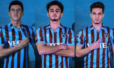 Trabzonspor, Bursaspor’dan Batuhan, Taha ve Kerem ile 4,5 yıllık sözleşme imzaladı