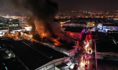 Bursa’da fabrikada çıkan yangın söndürüldü