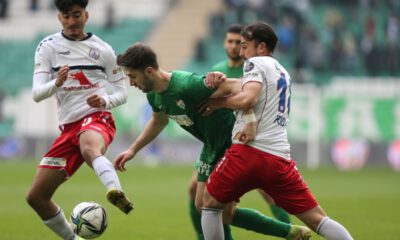 Bursaspor, 3 puanı tek golle aldı