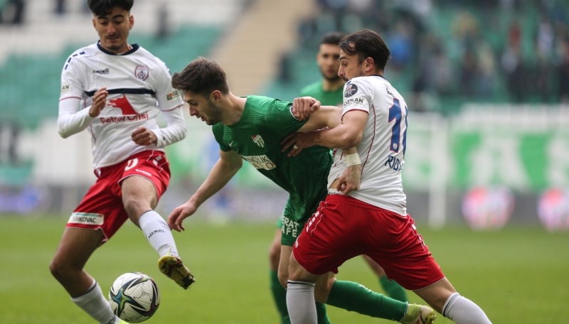 Bursaspor, 3 puanı tek golle aldı