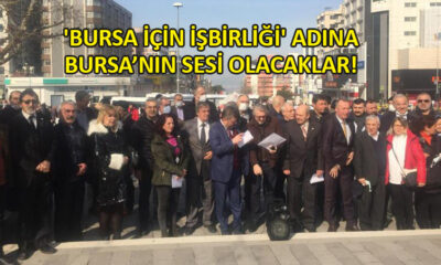 Bursa ittifak partilerinin Fomara Meydanı çıkarması…