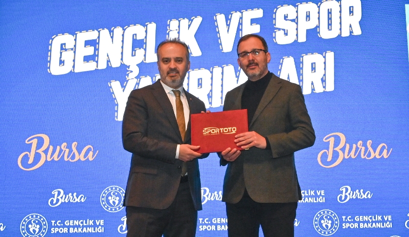 Gençlik ve Spor Bakanlığı’ndan Bursa’ya yatırım yağmuru