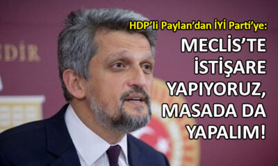 HDP’li Garo Paylan’dan İYİ Parti’ye çağrı…