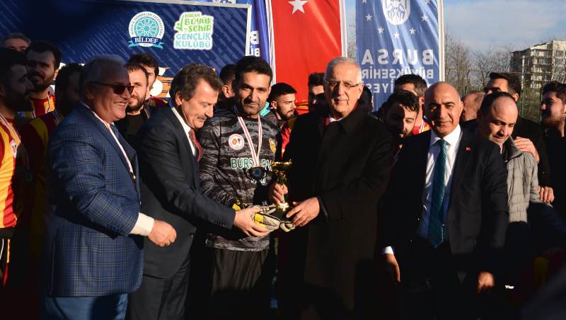 Bursa BİLDEF Futbol Turnuvasının şampiyonu belli oldu